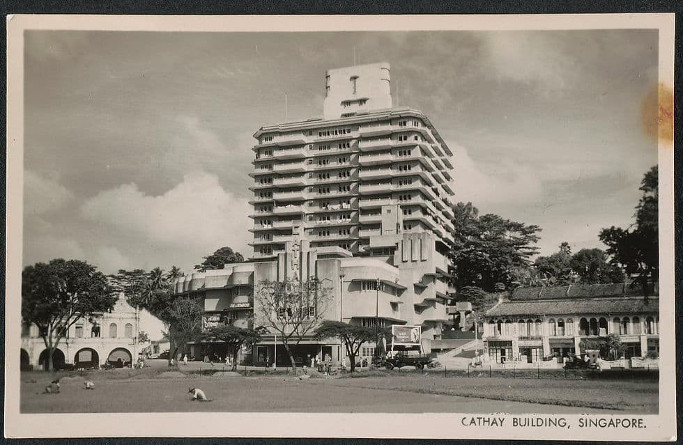 Cathay Building in 1945