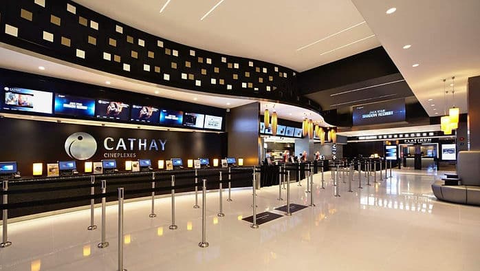 Modern interior of The Cathay